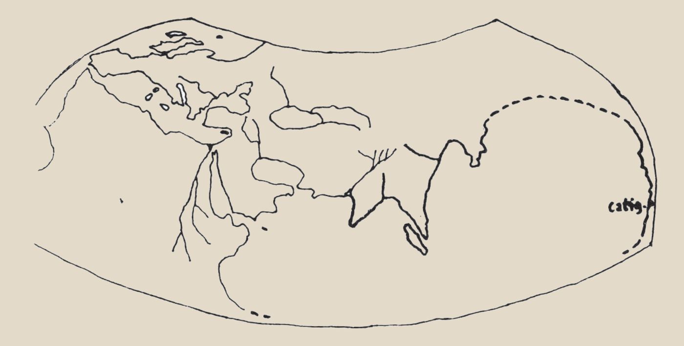 Cattigara on the reconstruction of the map of Marinus of Tyre