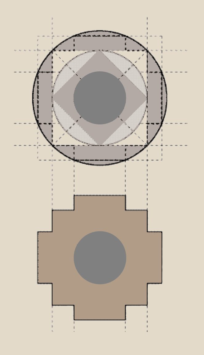 Final projection: the Chakana